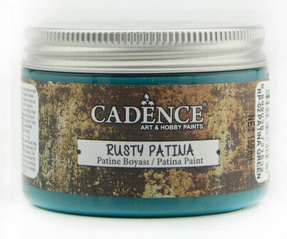 Cadence rusty patina verf Patina groen 150 ml