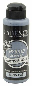Cadence Hybride acrylverf (semi mat) Agean - blauw  120 ml