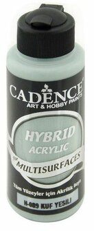Cadence Hybride acrylverf (semi mat) Schimmel groen 120 ml 