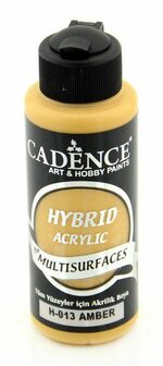 Cadence Hybride acrylverf (semi mat) Amber  120 ml