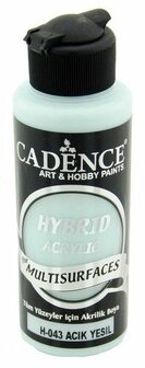 Cadence Hybride acrylverf (semi mat) Licht groen 120 ml 
