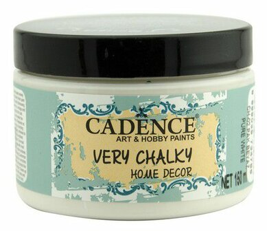 Cadence Very Chalky Home Decor (ultra mat) Puur wit 150 ml 