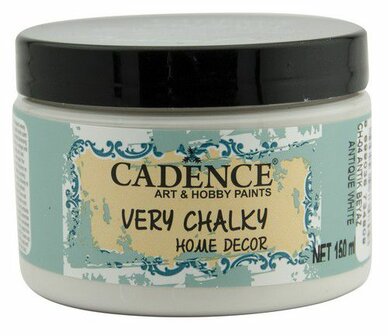 Cadence Very Chalky Home Decor (ultra mat) Antiek wit 150 ml 