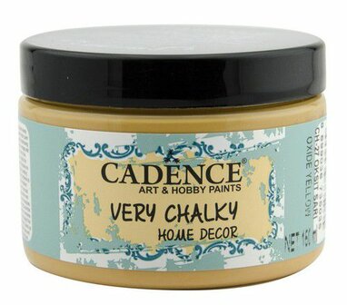 Cadence Very Chalky Home Decor (ultra mat) Oxcide geel 150 ml 