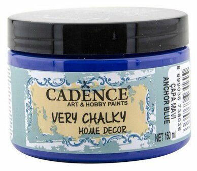 Cadence Very Chalky Home Decor (ultra mat) Anker blauw 150 ml 