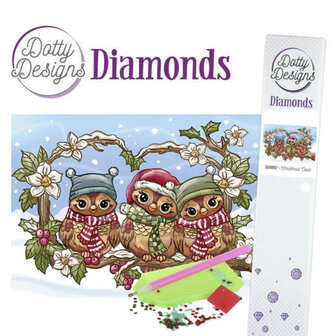 Dotty Designs Diamonds - Christmas Owls