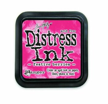 Ranger Distress Inks pad - festive berries Tim Holtz