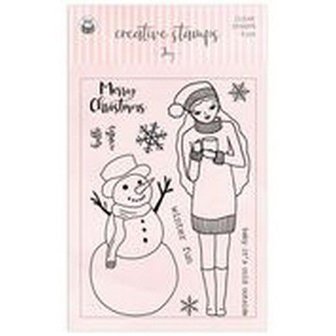 Piatek13 - Clear stamp set Joy