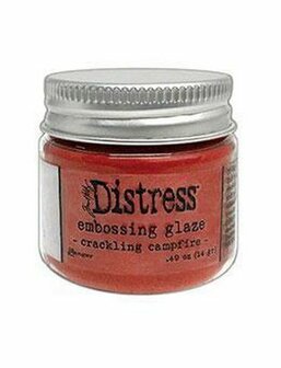 Ranger Distress Embossing Glaze - Crackling Campfire