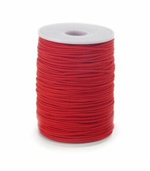 Vivant Elastisch koord rond rood 2mm