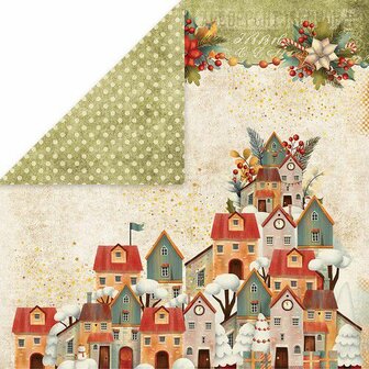 Craft&You Colors of Christmas Big Paper Set 12x12 12 vel 