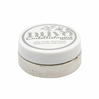 Nuvo Embellishment mousse - snow storm 