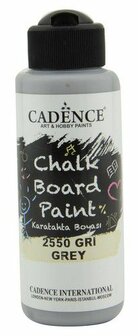 Cadence Chalkboard verf Grijs 120 ml