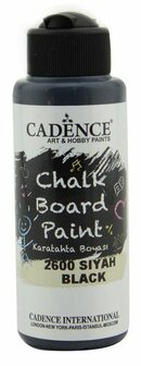 Cadence Chalkboard verf Zwart 120 ml