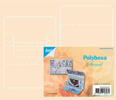 Joy! Crafts Polybesa stencil - Envelop voor kadokaart 6005/0011 A4