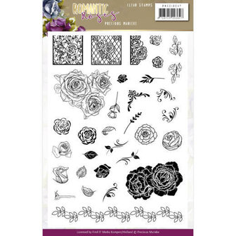 Clear Stamps - Precious Marieke - Romantic Roses