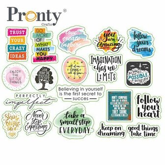 Pronty Embellishments Quotes print 472.700.010