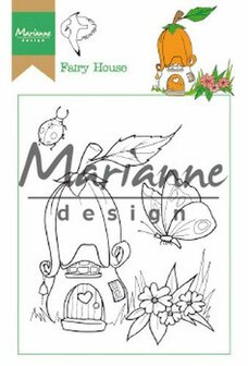 Marianne Design Clear Stamp Hetty&lsquo;s Fairy house HT1641 