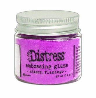 Ranger Distress Embossing Glaze - Kitsch Flamingo Tim Holtz