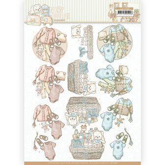 3D cutting sheet - Yvonne Creations - Newborn - Baby Clothes