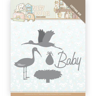 Dies - Yvonne Creations - Newborn - Stork