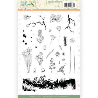 Clear Stamps - Jeanine&#039;s Art  Welcome Spring