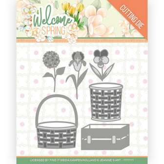 Dies - Jeanine&#039;s Art  Welcome Spring - Spring Basket