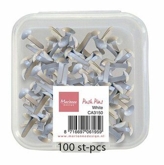 Marianne Design Decoratie Push Pins - Wit CA3150