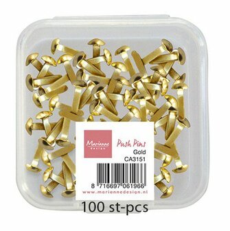 Marianne Design Decoratie Push Pins - Goud CA3151