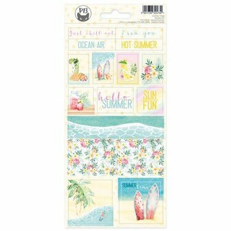 Piatek13 - Sticker sheet Summer vibes 02 