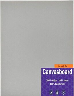 Canvasboard 30x40CM 3 mm