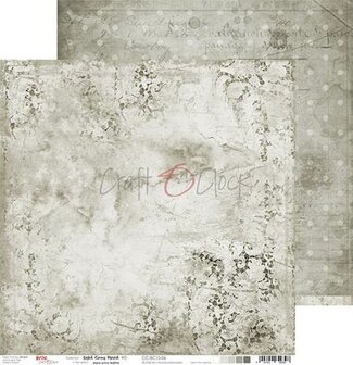 Craft OClock Paper Collection Set 12x12  Basic 10 - Light Grey Mood