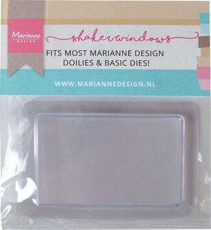 Marianne Design Shaker windows - Rechthoek 5,7x9 cm - 10 st LR0039