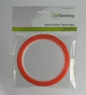 CraftEmotions extra sticky tape 12 mm 10 MT