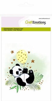 CraftEmotions clearstamps A6 - panda 