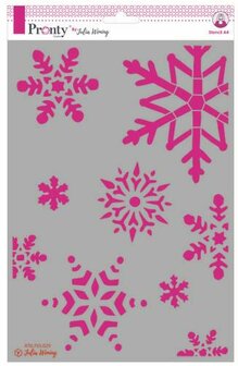 Pronty Stencil Kristals  Julia Woning 