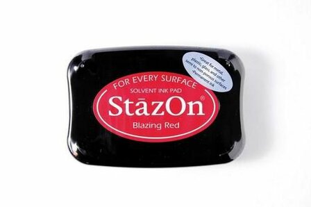 Stazon inktkussen Blazing Red 