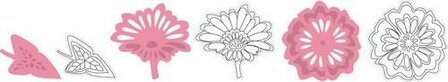 Marianne Design collectable bloemen en blad COL1304