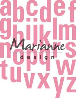 Marianne Design collectable alfabet XXL COL1449
