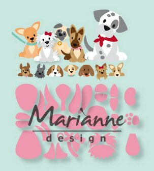 Marianne Design collectable eline&#039;s puppy COL1464