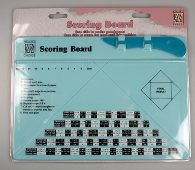 Nellie&#039;s Choice scoringboard A4