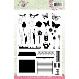 Clear Stamps - Amy Design - spring is here