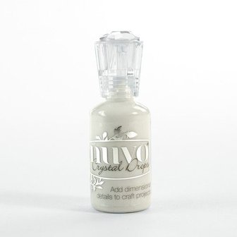 Nuvo crystal drops - oyster grey