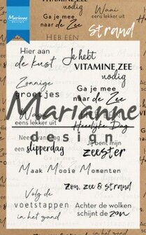 Marianne Design Clear Stamps Strand (NL) CS1024 