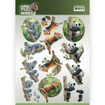 Amy Design knipvel Wild animals - Bears