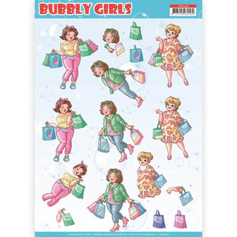 Yvonne Creations knipvel Bubbly Girls - Shopping