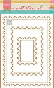 Marianne Design Stencil Postkaart PS8034