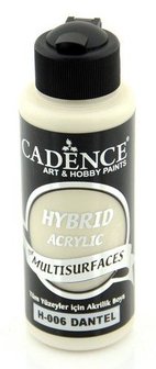 Cadence Hybride acrylverf (semi mat) Old Lace 120 ml