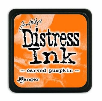 Ranger Distress Mini Ink pad - carved pumpkin 