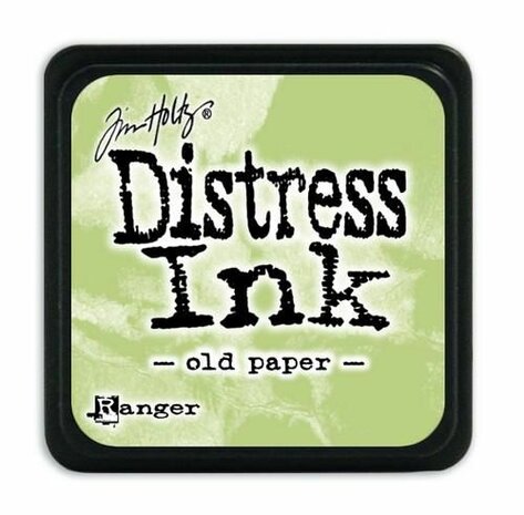 Ranger Distress Mini Ink pad - old paper Tim Holtz&nbsp;TDP40057